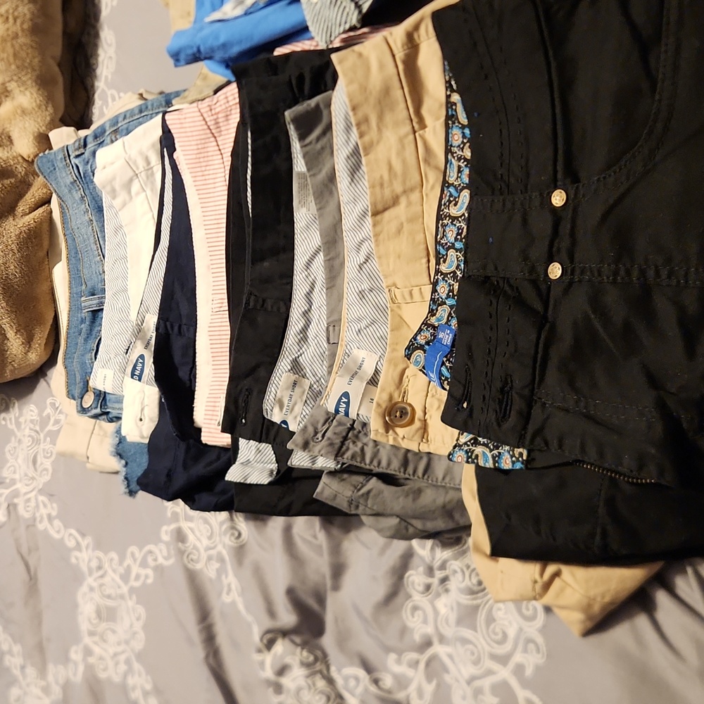 Assortment of old navy shorts plus a few other brands